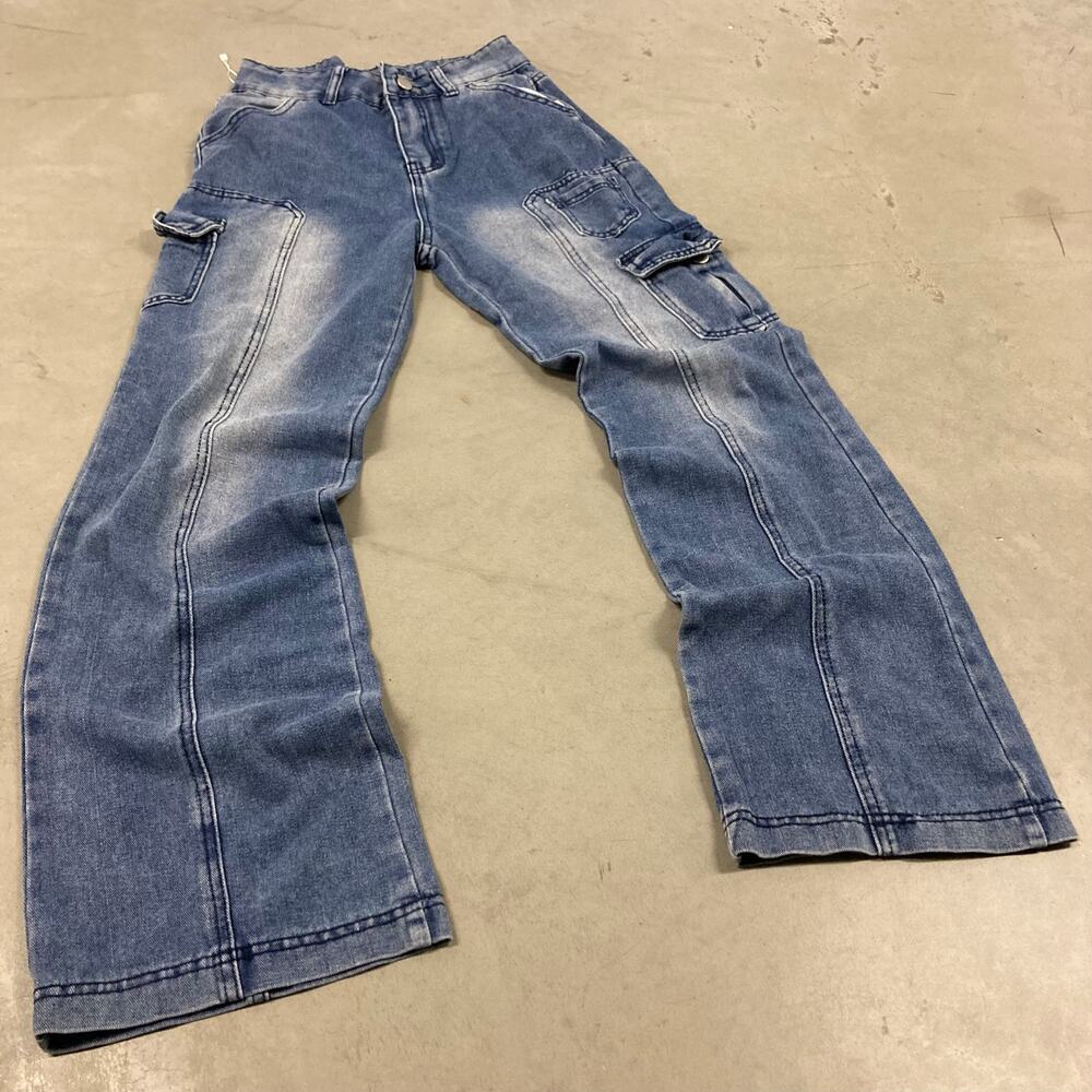 vintage baggy y2k cargo jeans 26x30